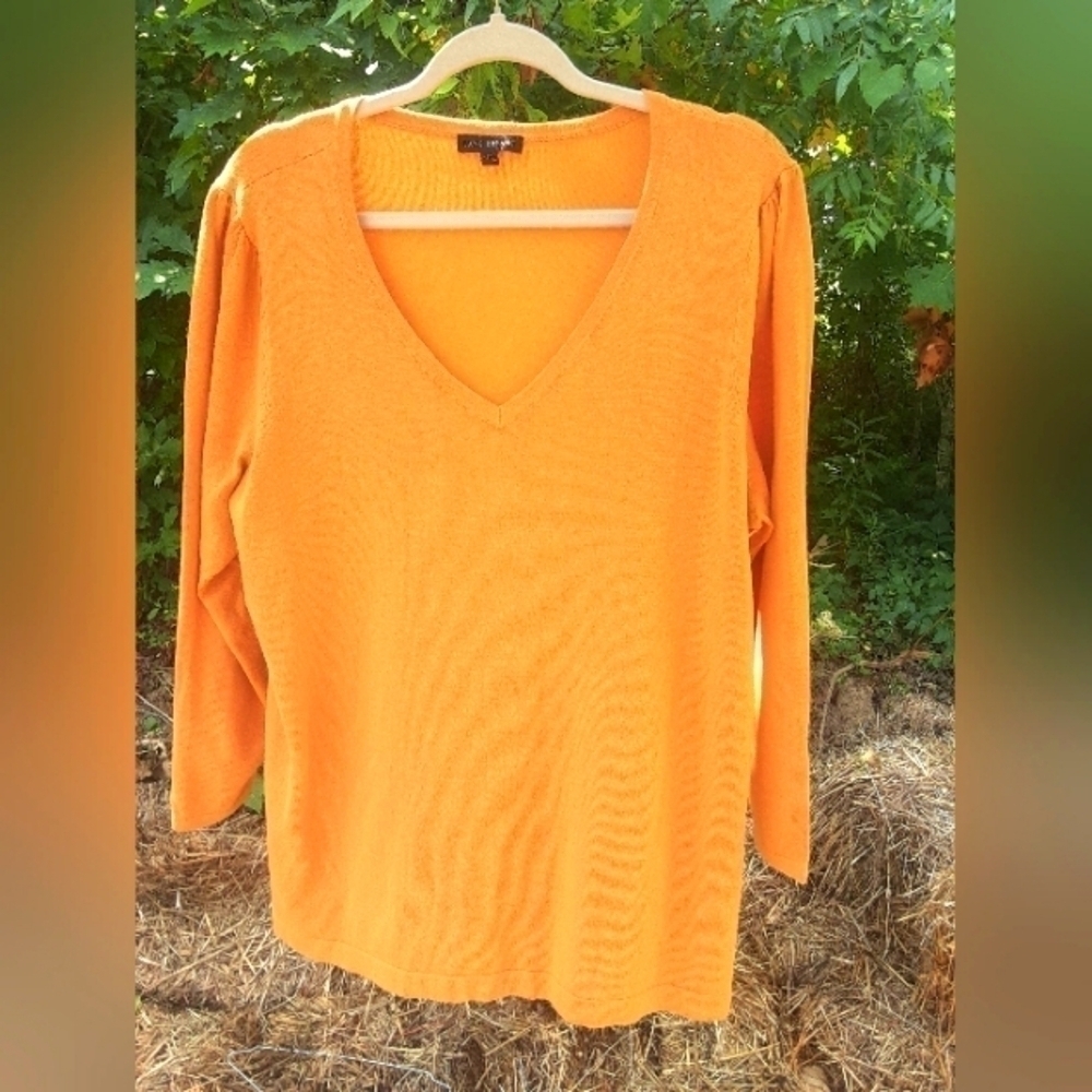 Lane Bryant, Size 14/16 Orange Sweater